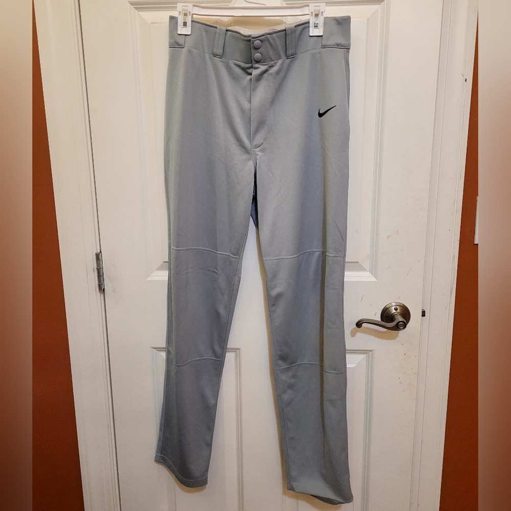 Grey Nike baseball pants